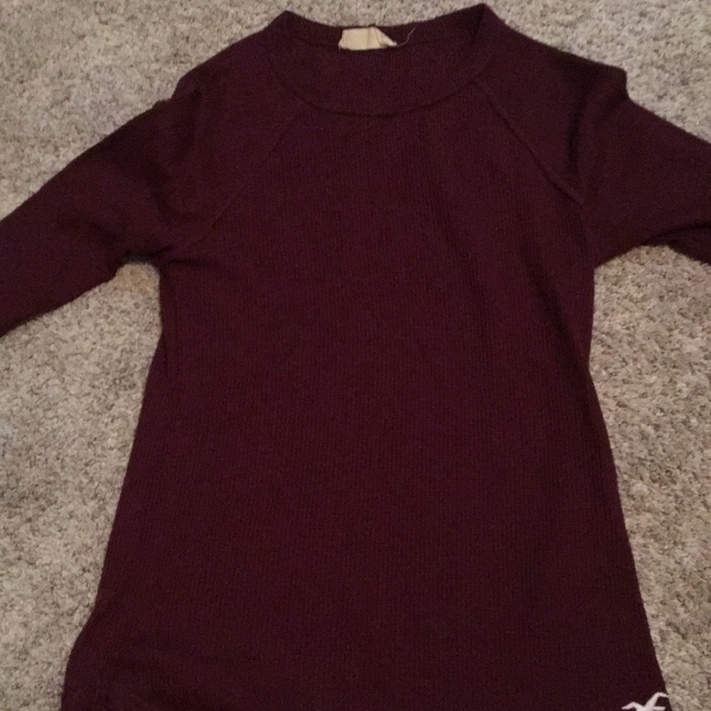 Hollister brand long sleeved t-shirt
